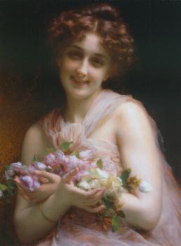 Etienne Adolphe Piot : Flowers